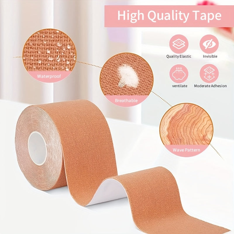 Breathable Body Tape for A-E Cup Breasts Support Lift Non-Woven Fabric