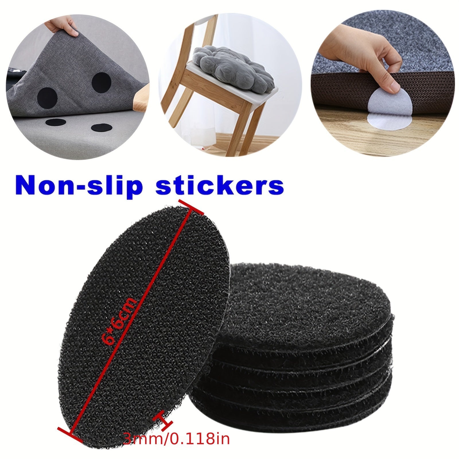Reusable Non-Slip Furniture Grippers for Sofa Carpet Bed Sheets Pack of 10 20 50