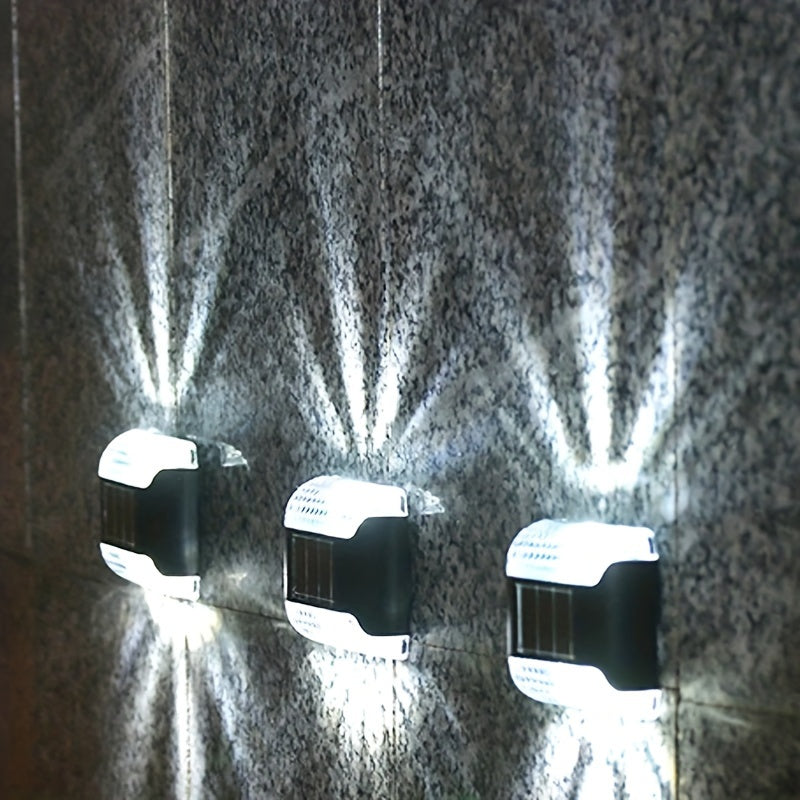 Наружная солнечная настенная лампа декоративная светильник вверх и вниз для кемпинга, автодома