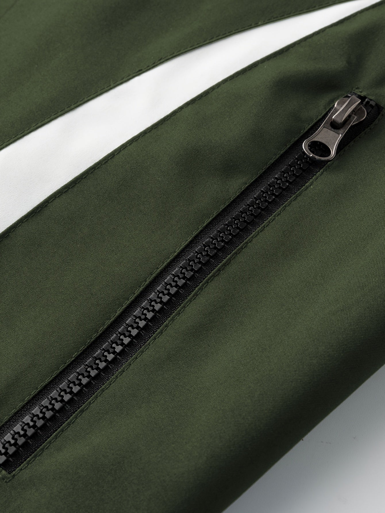 Men's Athletic Tracksuit Set with Zip-Up Jacket and Casual Pants Polyester Spring Fall