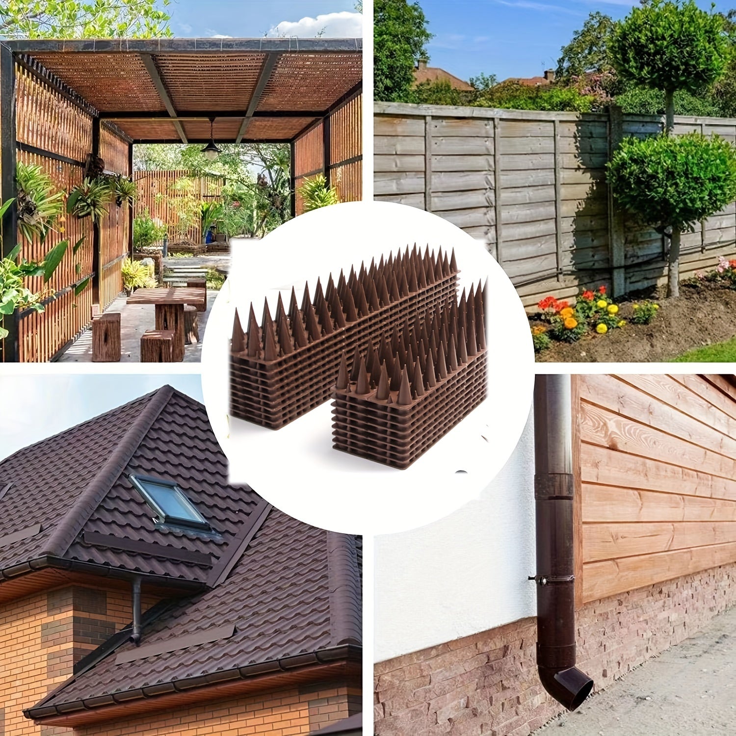 10 шт. колючки для птиц 298,7 см Анти-птица забор стена окно балкон отпугивание