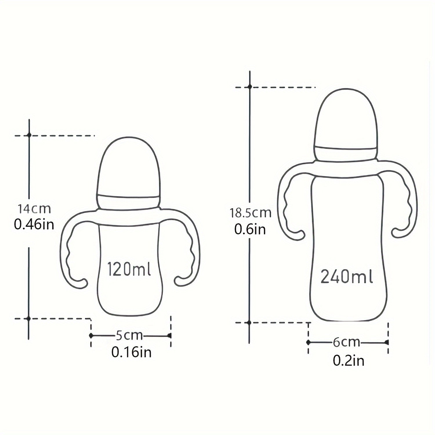Botella de agua resistente al calor y libre de BPA con asa para un agarre fácil