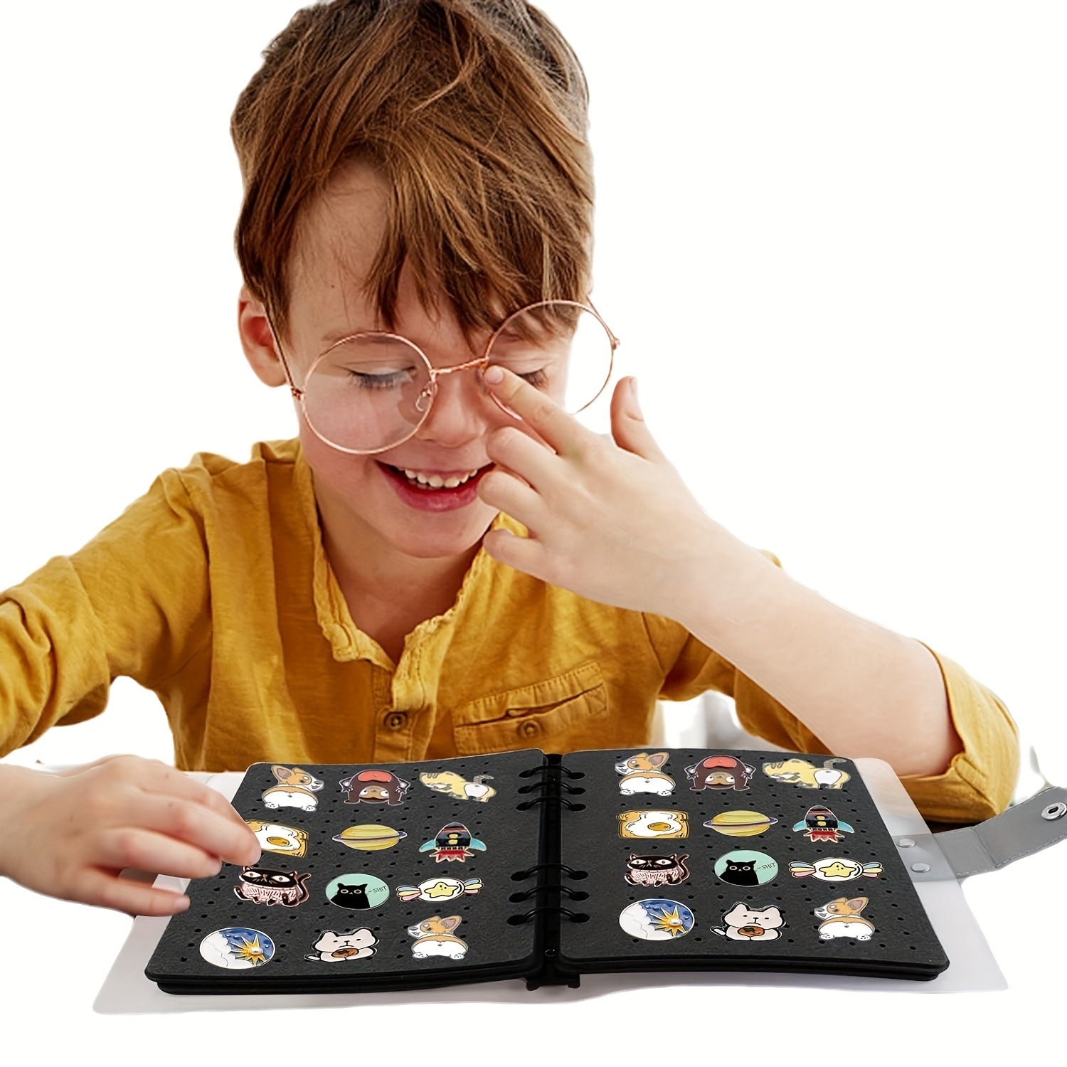 Portable Pin Display Rack with 350 Holes for Brooches and Porcelain Pins