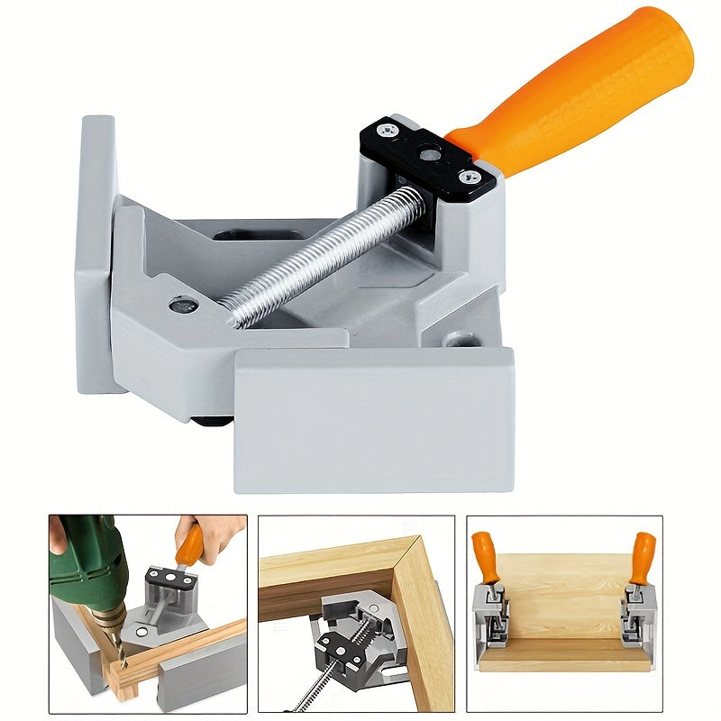 Aluminum Corner Clamp for Welding Woodworking and Picture Frames 90 Degree Right Angle Clamp