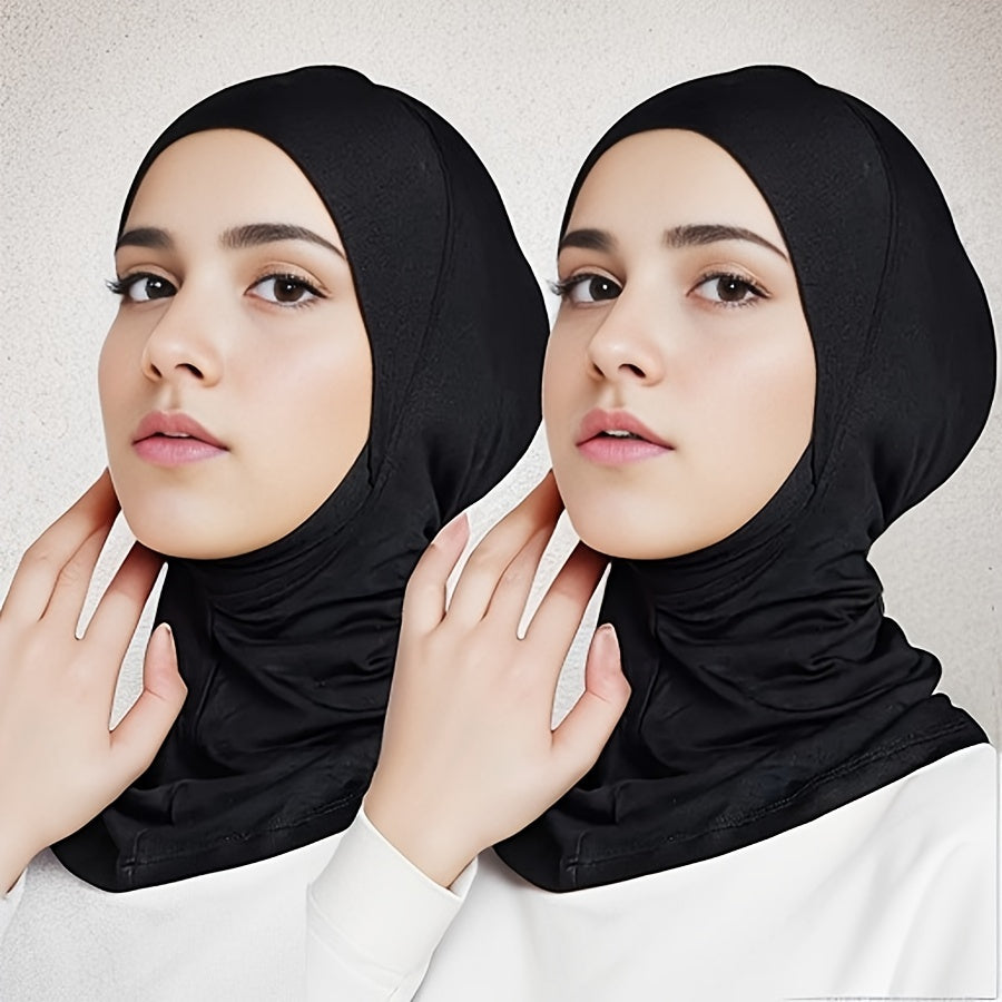 Nafas oladigan elastik turban shlyapa hijab Ramazon va Eid sovgʻasi uchun