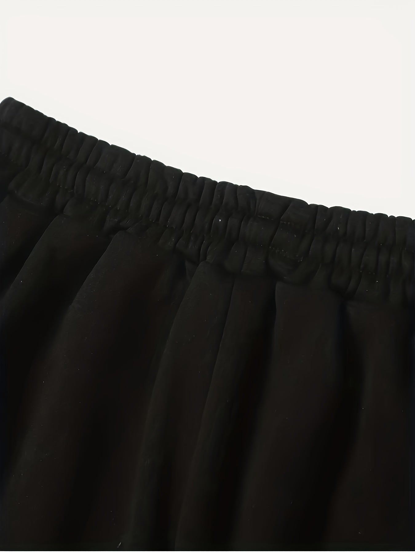 Women's Lounge Bottoms with Drawstring High Waist Pockets Solid Knit Polyester