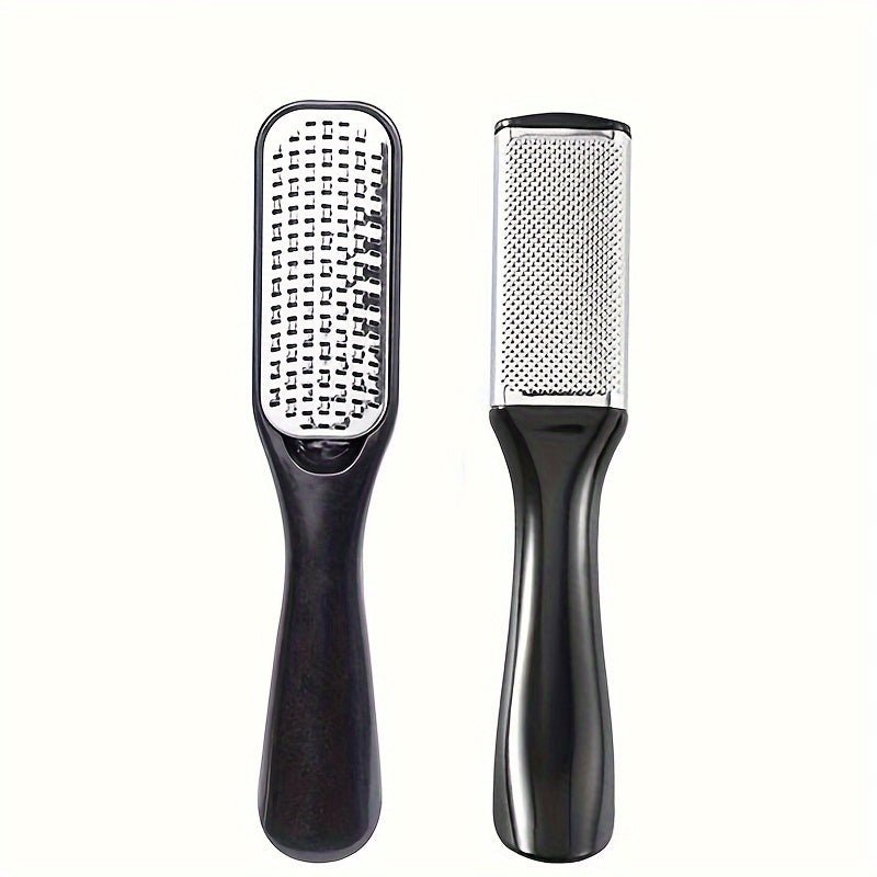 Set of 3 Stainless Steel Foot Files for Callus Removal and Foot Care in Wet or Dry Conditions