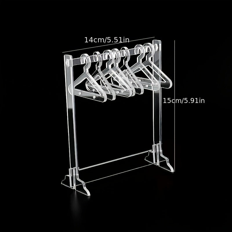 Handcrafted Polymer Clay Earring Holder Stand with Acrylic Tabletop Hanger for Jewelry Display