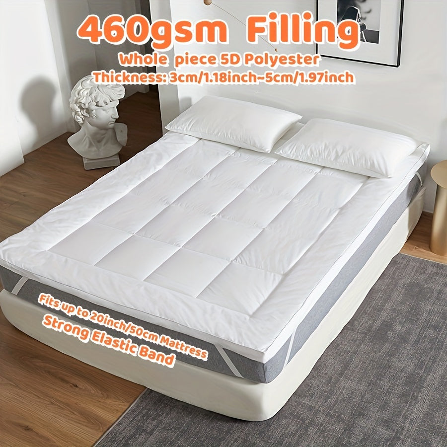 Full Size Mattress Protector Thin Down Alternative Breathable All Seasons