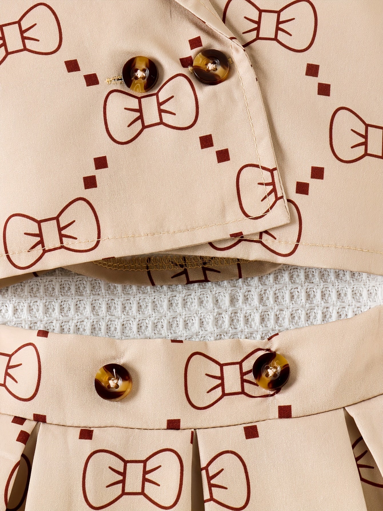 Девочки топ без рукавов с принтом бабочки и комплект из плиссированной юбки для лета