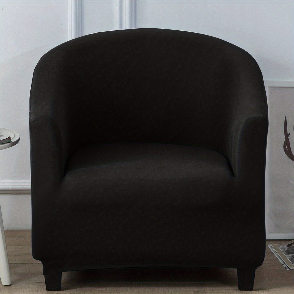 Waterproof Modern Sofa Cover with Elastic Band Solid Color One Piece