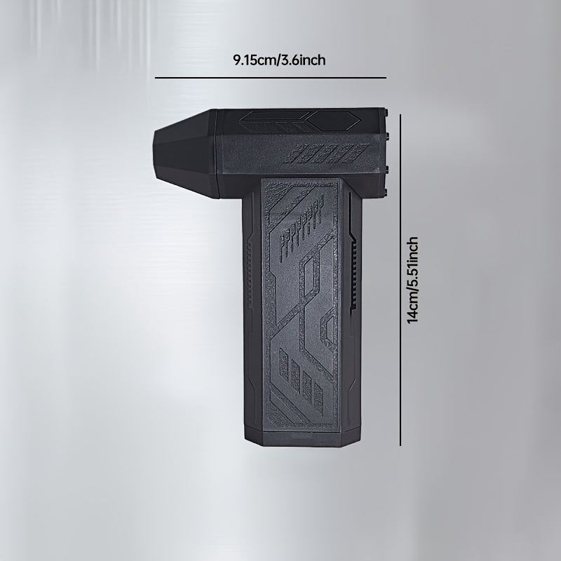 Rechargeable Turbo Fan Portable Handheld Fan for Camping Travel and Indoor Use