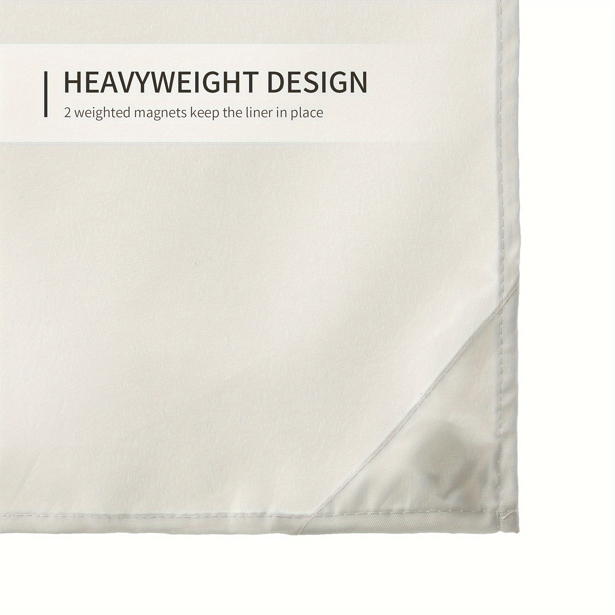 Chiziqli dush pardasi, snap-in astar bilan, tutqichlar talab qilinmaydi, mashinada yuvish mumkin, shaffof yuqori deraza bilan birga. Hammom bo'linmasi va aksessuarlar uchun ideal.