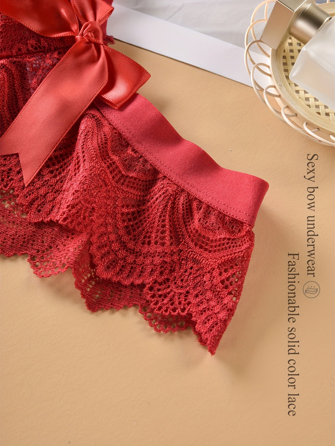 Women's Lace Thongs Sexy Comfortable Breathable Stretch Intimates