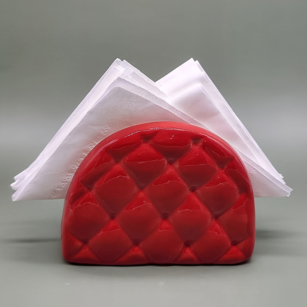 Decorative Ceramic Tissue Holder Santa Snowman Holiday Home Hotel Restaurant