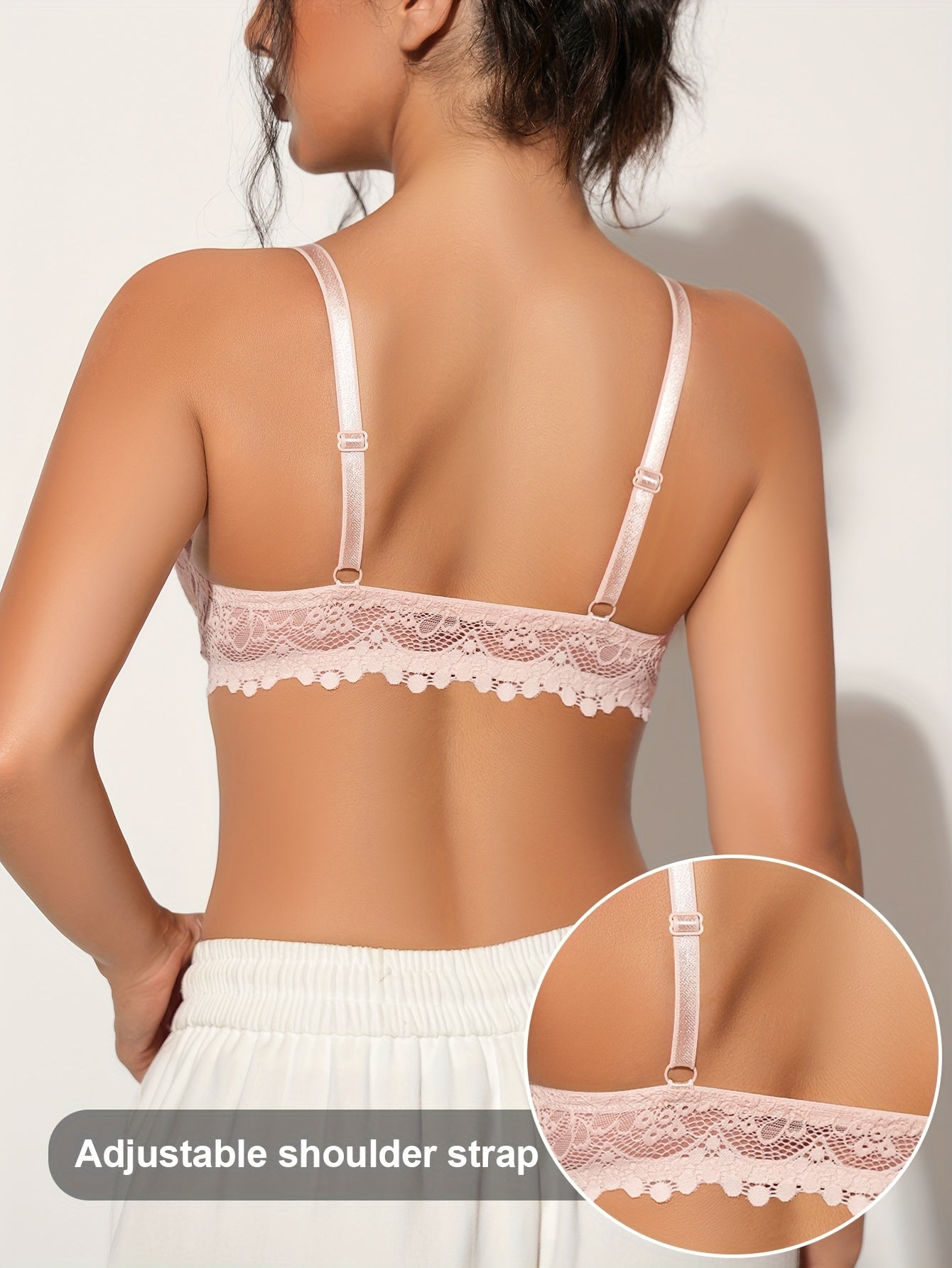 Ayollar uchun simli ko'taruvchi brass, jozibador va qulay ichki kiyim.