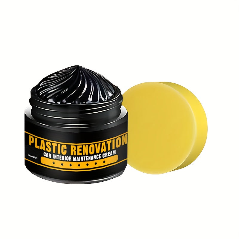 Pasta de reparación de plástico y caucho negro brillante para parachoques y cuero