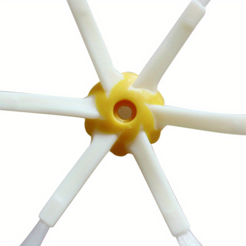 Robot Vacuum Cleaner Side Brush for Roomba 500 600 700 Series Compatible with 6-Armed Side Brush