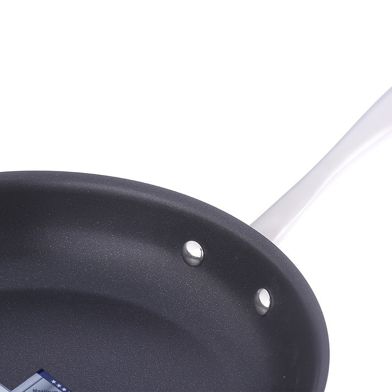 Премиальная сковорода из нержавеющей стали от Good Harvester - антипригарная, тройной слой для газовой и индукционной готовки, рекомендуется ручная стирка