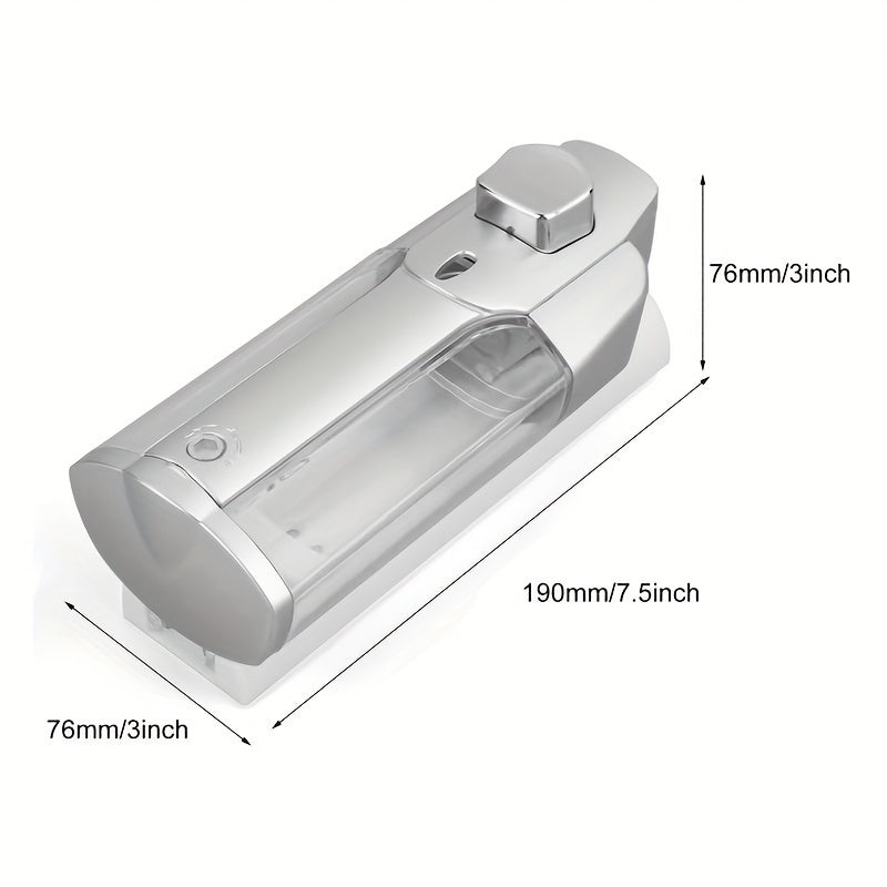 1 шт. настенный диспенсер для мыла объемом 350 мл для ванной с жидким мылом для душа.