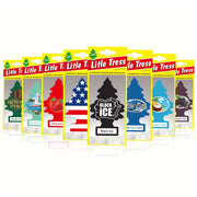 Car Air Freshener Hanging Paper Tree for Home or Vehicle Scented Decor