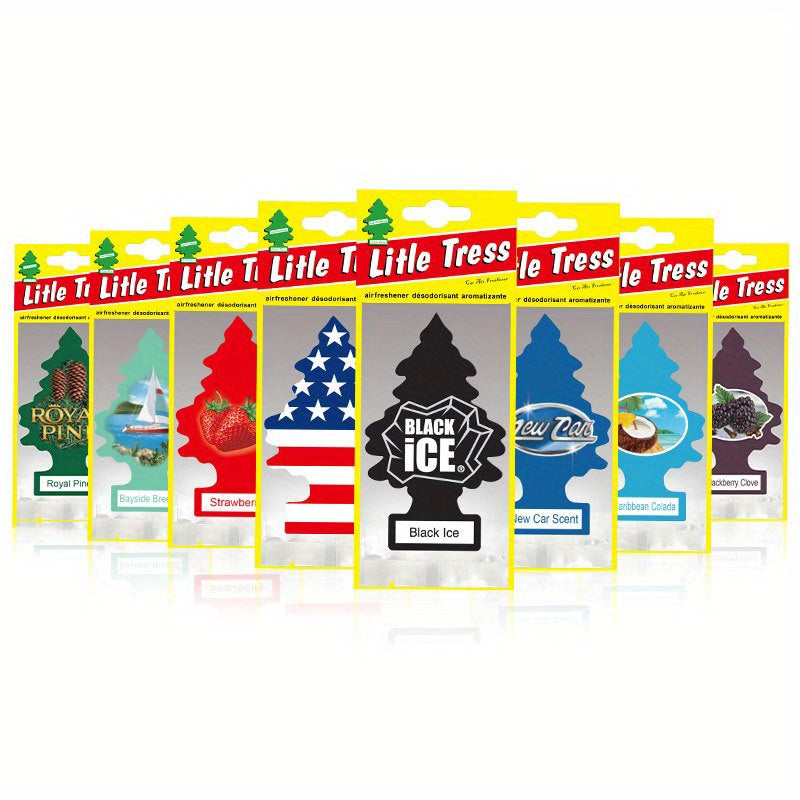 Автомобильный освежитель воздуха в виде подвесной бумажной елки для дома или автомобиля, ароматический декор