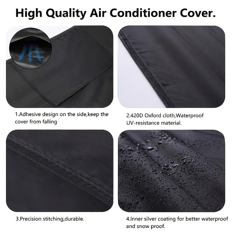 Outdoor Central Air Conditioner Cover 30x30x30 Waterproof Dust UV Resistant