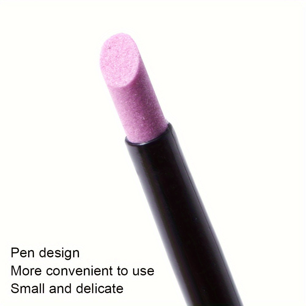 Unisex Quartz Stone Nail Care Tool for Cuticle Removal, Gentle, Portable