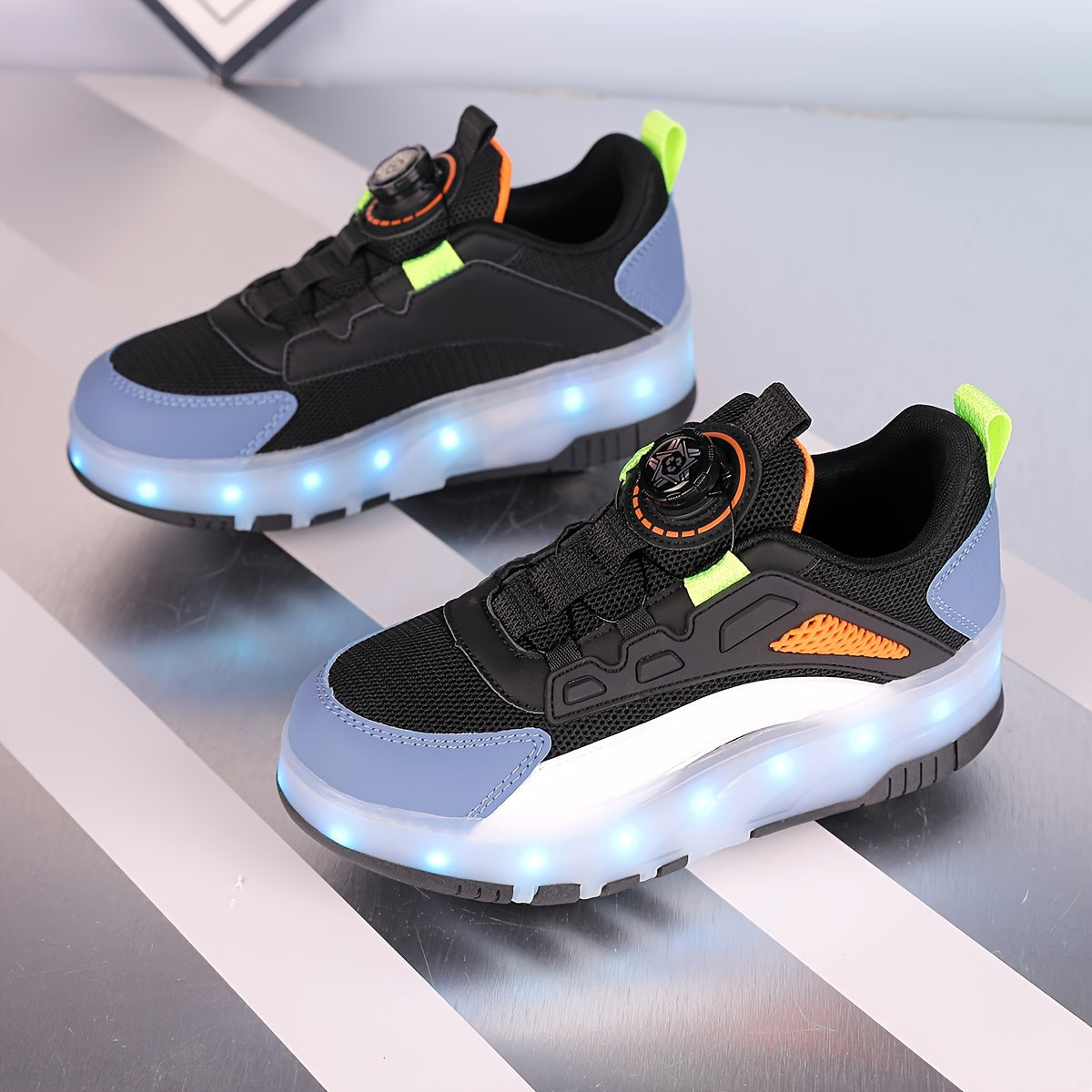 LED Shoes for Kids and Children Boys Girls Outdoor Sports and Leisure All-Season