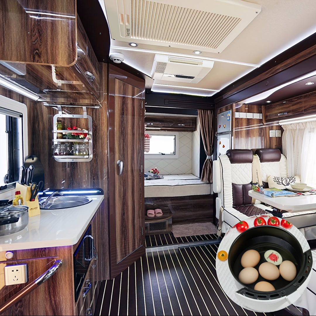 Colorful Egg Timer for Cooking Soft or Hard Boiled Eggs in Resin Red