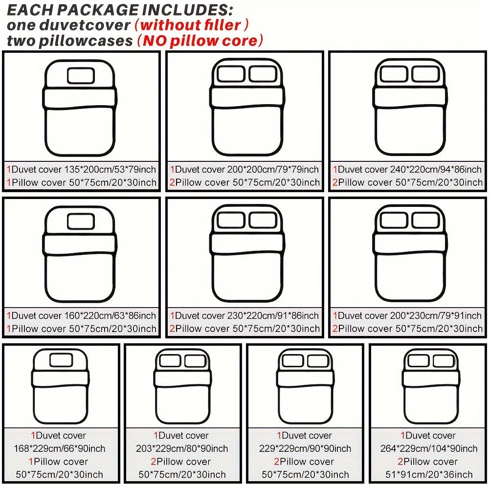 Conjunto de funda nórdica texturizada geométrica boho con cierre de cremallera y fundas de almohada