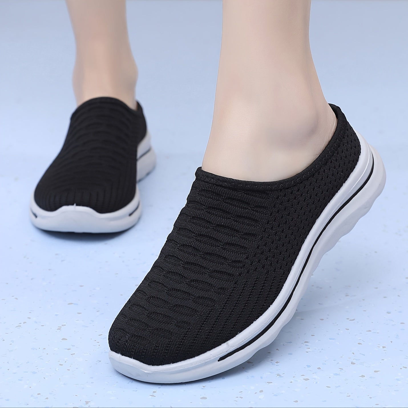 Women's Lightweight Casual Slip-On Sports Shoes for Moms