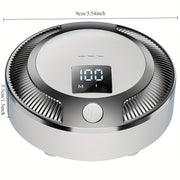 Portable Smart Air Purifier with LED Display USB Rechargeable for Home Office
