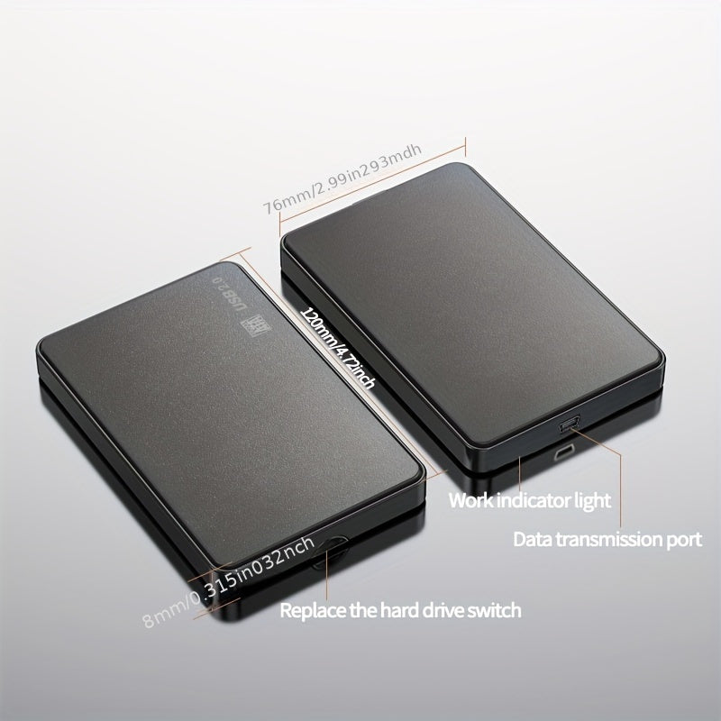 Portable External Hard Drive 250GB 500GB USB 3.0 SATA III Data Backup Storage