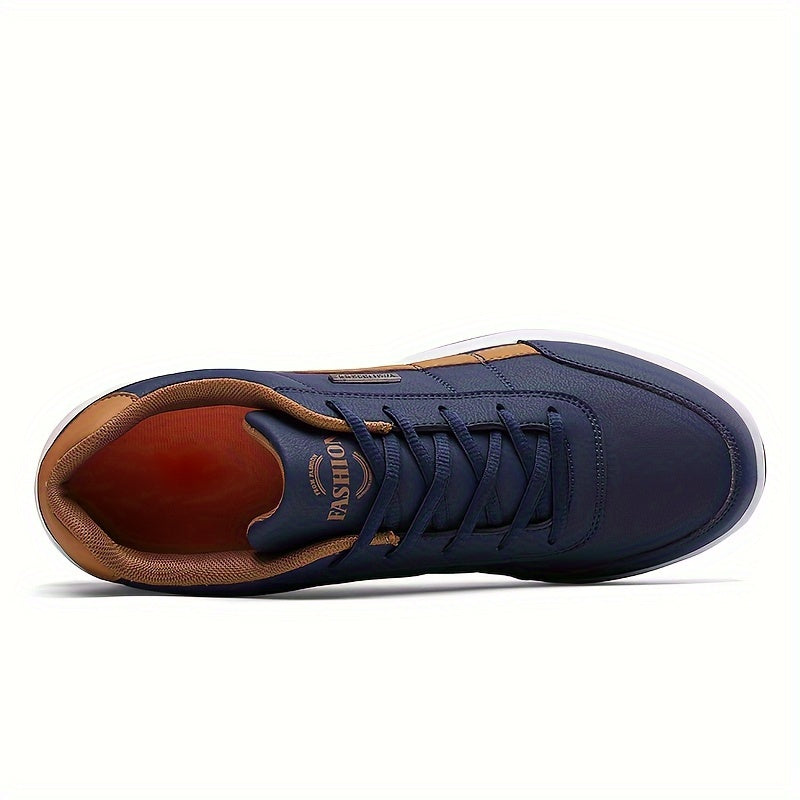 Men's Casual Walking Shoes Breathable Non-Slip Rubber Sole Low Top Sneakers