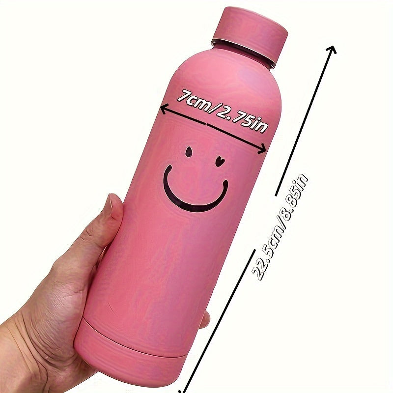 Insulated Stainless Steel Water Bottle 16oz Reusable Portable for Travel Office