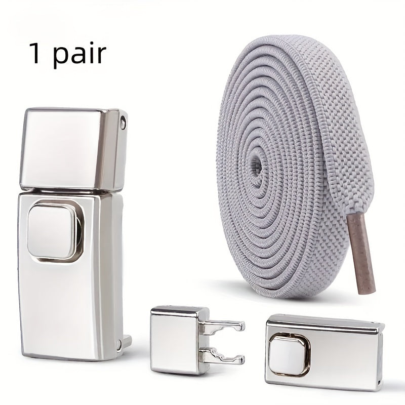 2024 8MM Безузловые эластичные шнурки для взрослых.