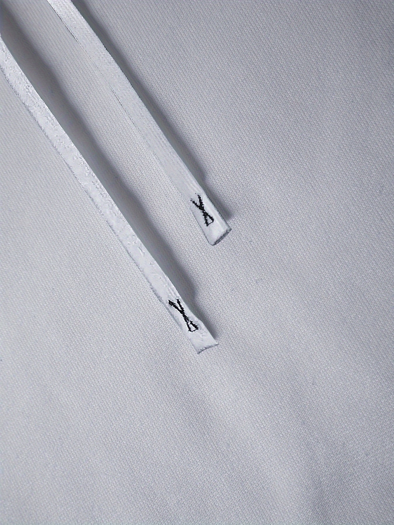 Men's Casual Sportswear Set with Embroidered Alphabet Belt Hooded Sweatshirt and Joggers