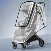 Baby Stroller Cover Waterproof Breathable Rain Wind Dust Insect Shield for All-Weather Use