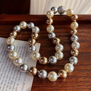 10mm Freshwater Pearl Necklace for Women Elegant Jewelry Gift