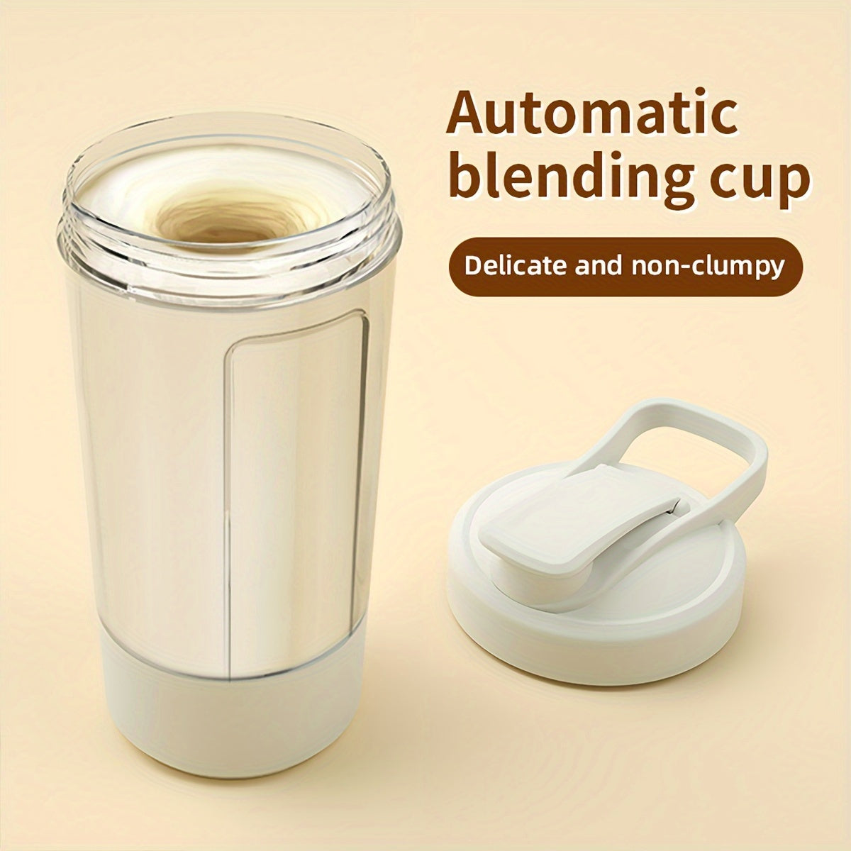 Electric Self-Stirring Shake Cup USB Rechargeable Protein Milkshake Blender