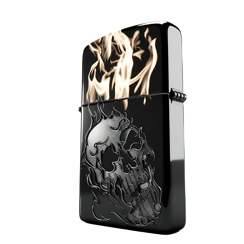 Стильные белые наклейки с рисунком зажигалки в четыре в одном, изготовленные из высокопрозрачной пленки с защитными свойствами от царапин, предназначенные для использования на мотоциклах, бамперах автомобилей и кузовах.