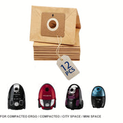 12 Vacuum Cleaner Bags for Compact Space ZR003901 Replacement Spare Parts