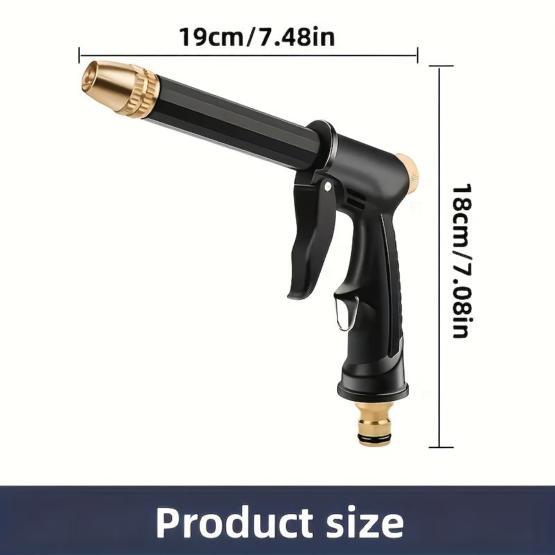 PVC Water Gun Set with 5m Hose for Car Washing and Outdoor Cleaning