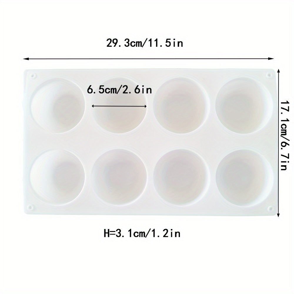 3D Silikon Mousse Keki Formasi, shokoladli shirinliklar va fondant bezash uchun