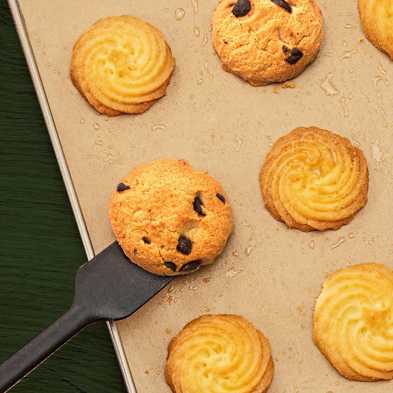 50 hojas de papel de horno antiadherente para hornear, cocinar y asar