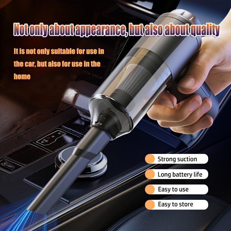Ручной автомобильный пылесос на литий-ионной батарее, портативный мини-сосущий