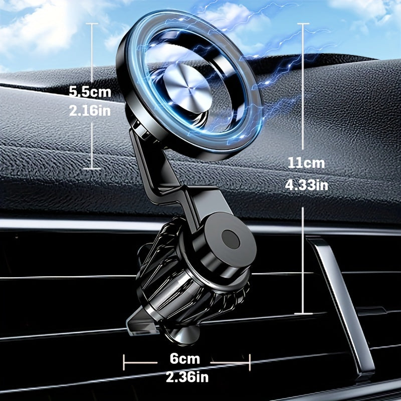 Magnetli avtomobil telefon uchun Magsafe vent montaj uchun mos keladigan iPhone bilan mos keladi