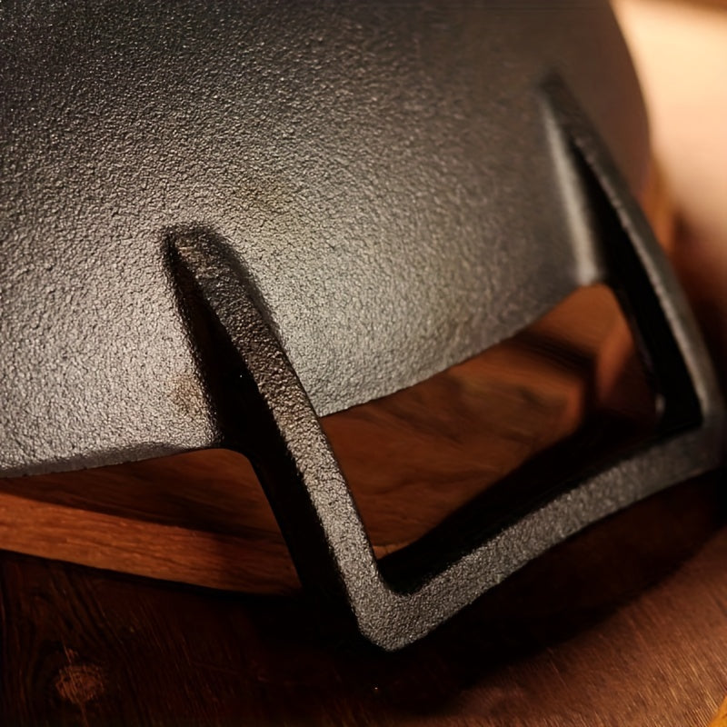 Ikki tutqichli golland qozon, oval kastryulka va ko'p maqsadli pishirish qozoni, quyma temirdan yasalgan.