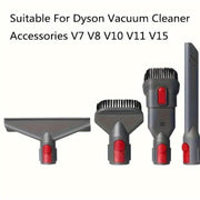 Dyson uchun vakuum tozalagich aksessuar to'plami - Qirra asbobi, keng cho'tka, dumaloq cho'tka va divan cho'tkasi - V7, V8, V10, V11, V15 seriyalari bilan mos keladi - 4 dona